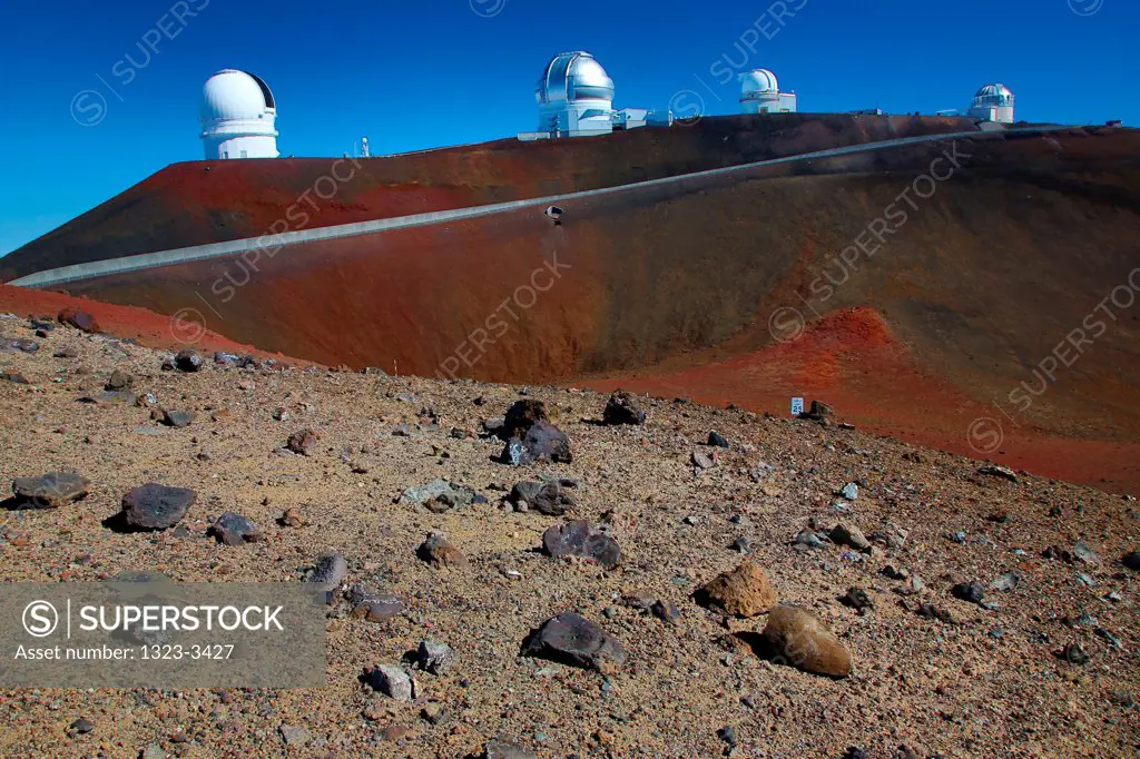 USA, Hawaii, Mauna Kea, Observatories at Mauna Kea Science Reserve