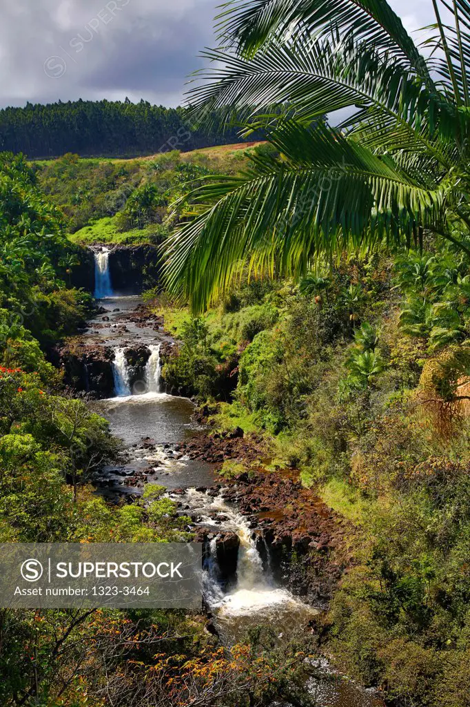 USA, Hawaii, Hamakua Coast, Umauma Falls
