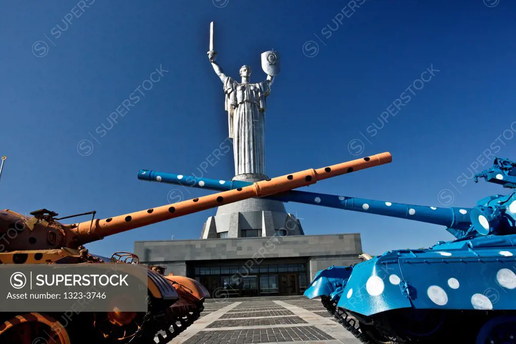 Nations Mother Statue at Motherland Statue Park, Museum of the Great Patriotic War, Kiev, Ukraine