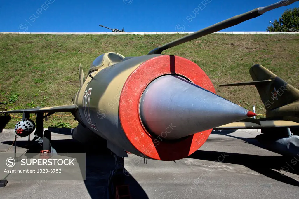 Fighter Jet at the Museum of the Great Patriotic War, Kiev, Ukraine