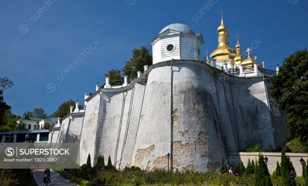 Wall of the Kiev Pechersk Lavra, Kiev, Ukraine
