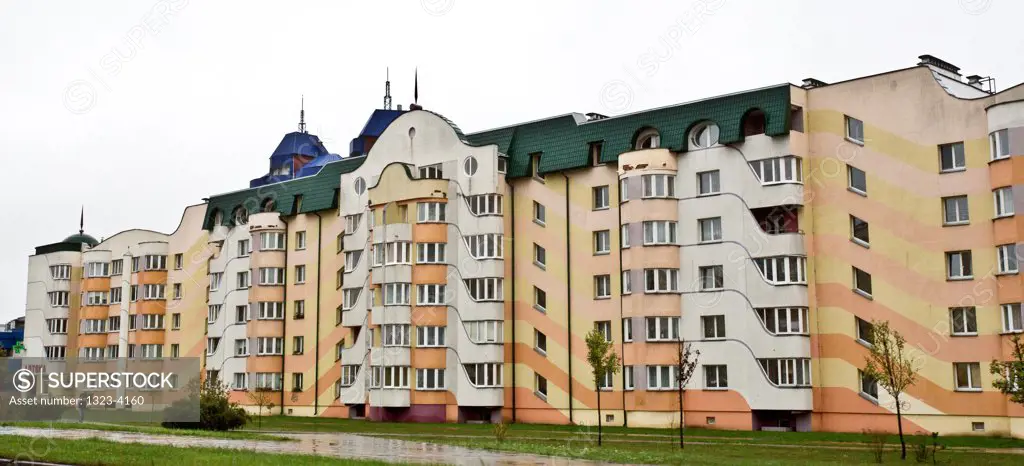 Belarus, Apartment complex near Brest