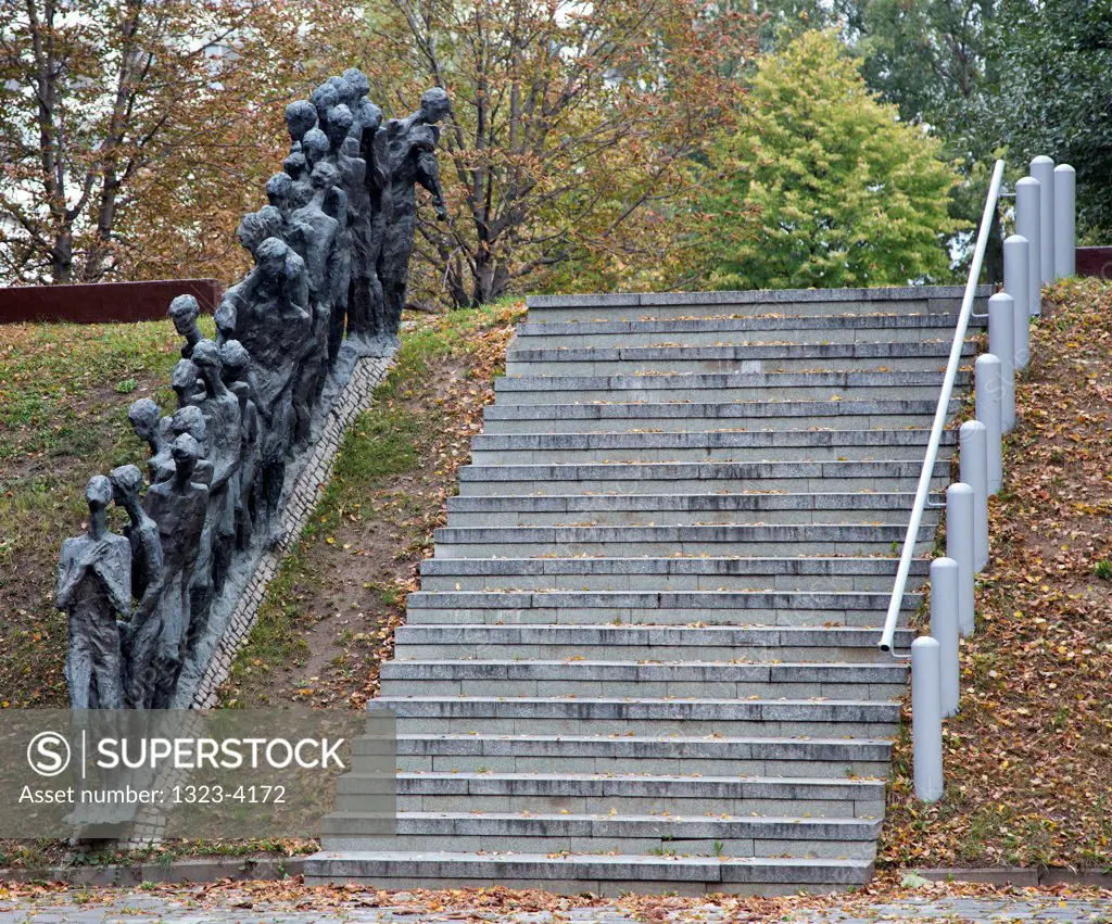 Belarus, Minsk, ""The Pit"", holocaust memorial