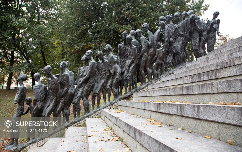 Belarus, Minsk, ""The Pit"", holocaust memorial