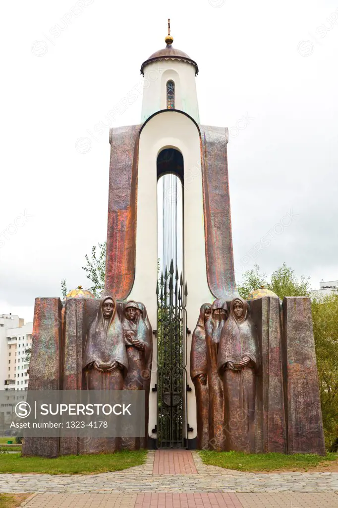 Belarus, Minsk, ""The Island of Tears"", Memorial to Afghanistan War