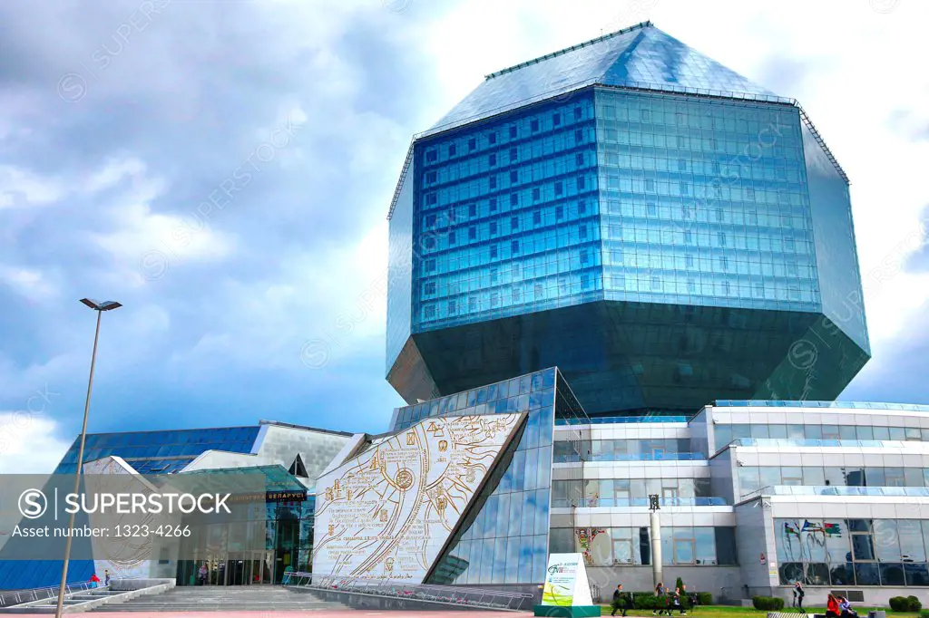 Belarus, Minsk, Modern National Library of Belarus