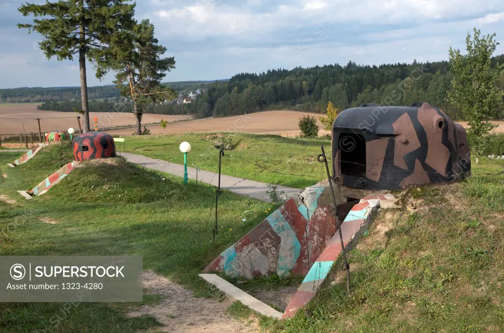 Belarus, Stalin's Line, Bunkers called pill boxes