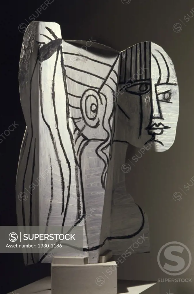 Sylvette by Pablo Picasso, Sheet metal, 1954, 1881-1973