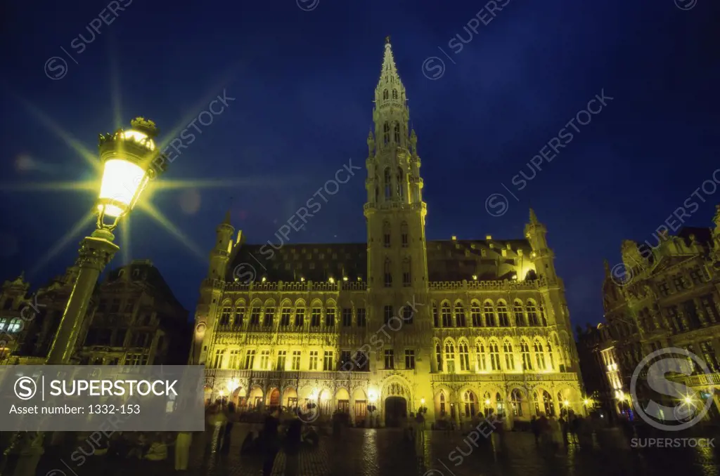 Town Hall Grand Place Brussels Belgium