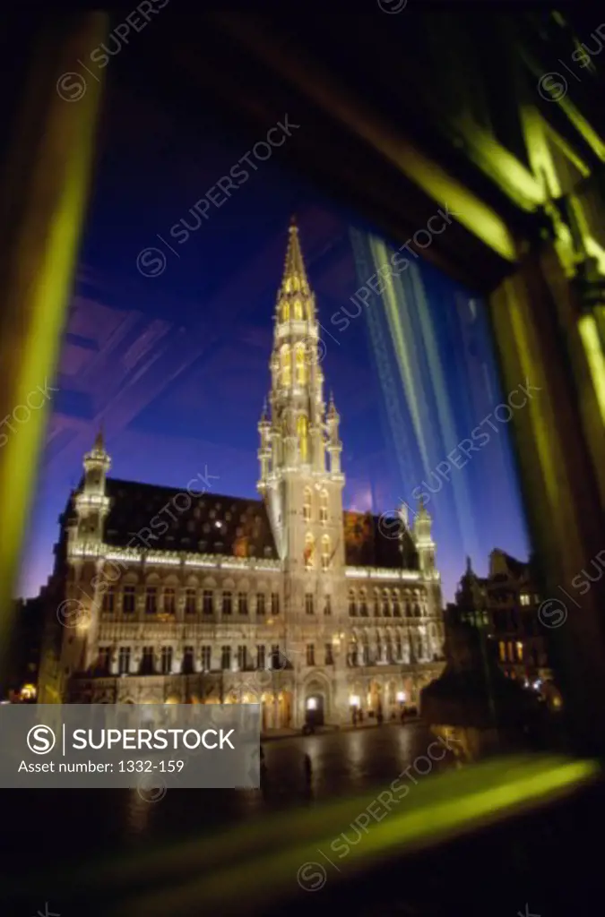 Town Hall Grand Place Brussels Belgium
