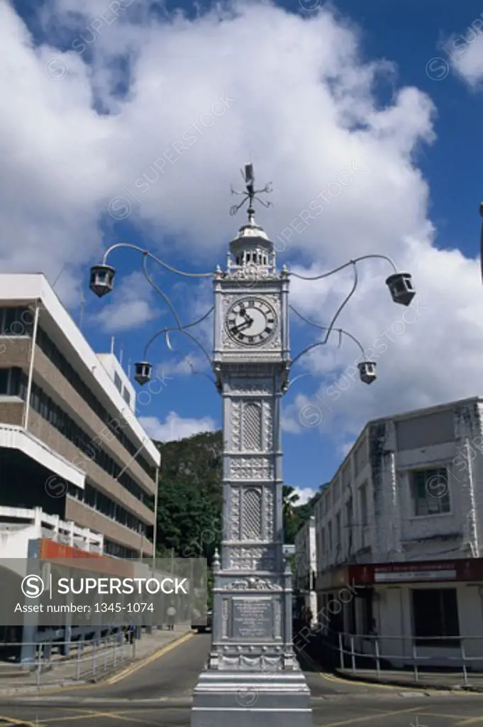 Clock Tower Victoria City Mahe Seychelles
