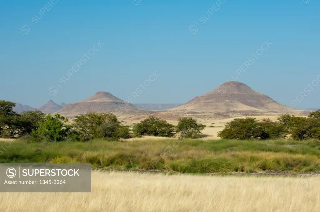 Namibia, Damaraland, Palmwag Concession, Landscape