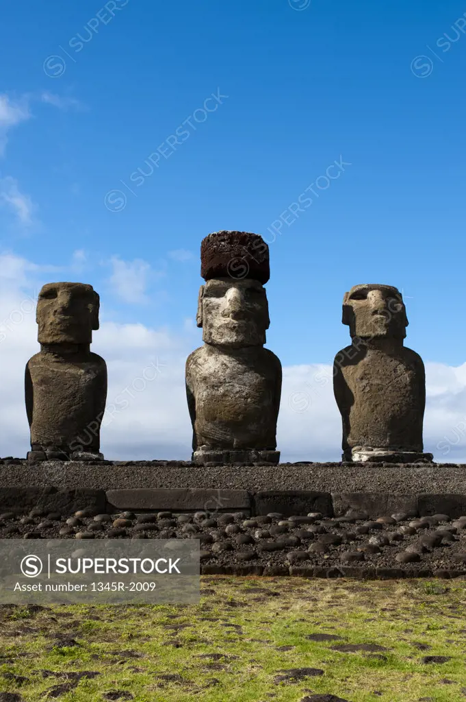 Chile, Easter Island, Rapa Nui, Ahu Tongariki