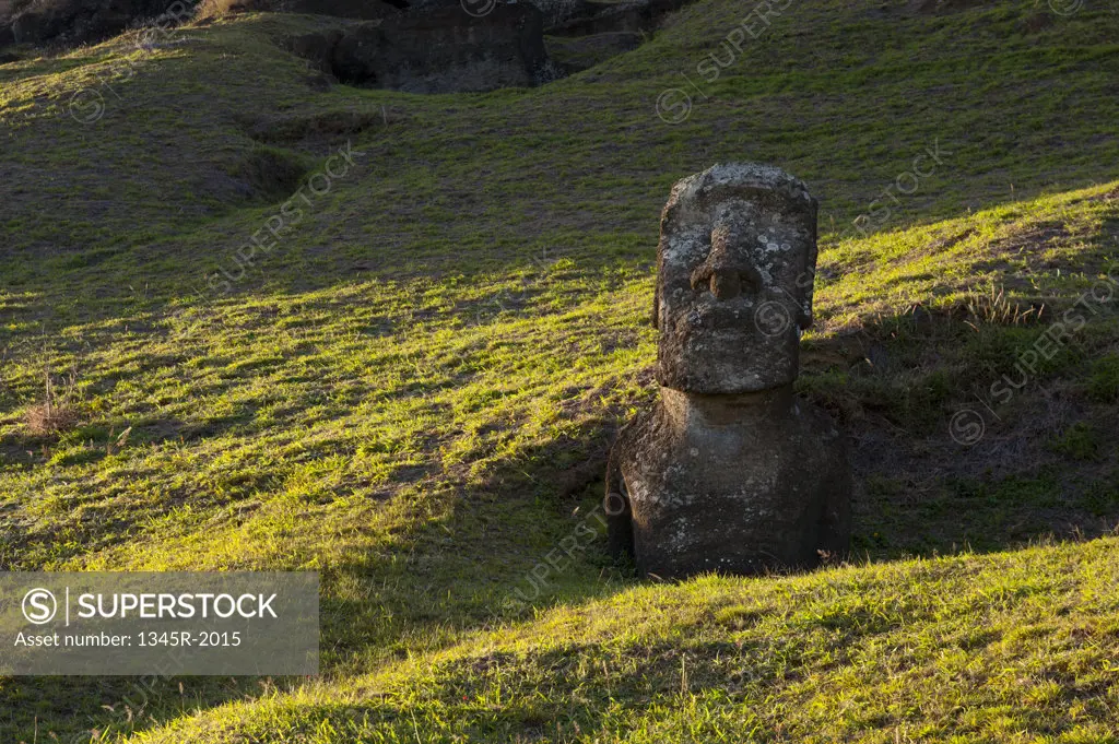 Chile, Easter Island, Rapa Nui, Rano Raraku