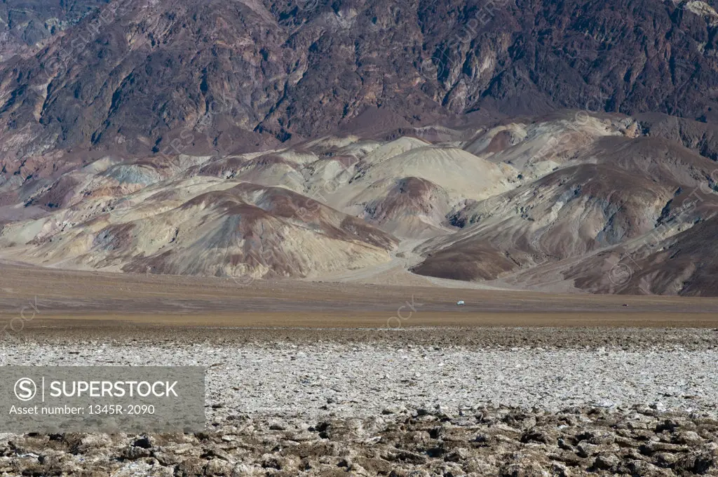 USA, California, Death Valley National Park, Badwater Basin, Devil's Golf Course