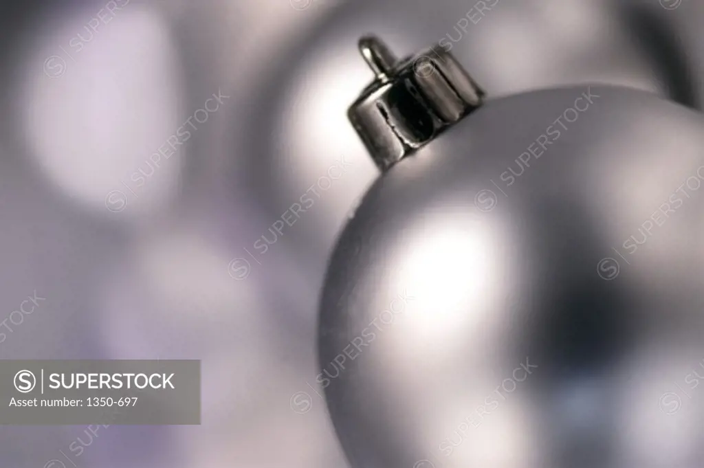 Close-up of a Christmas ornament