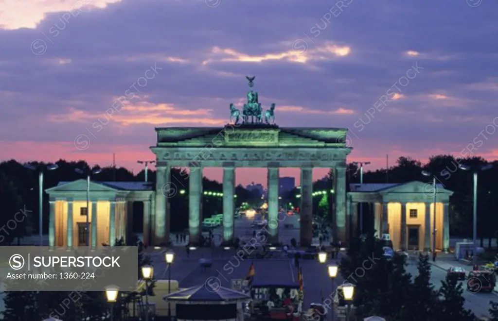 Brandenburg Gate Berlin Germany  
