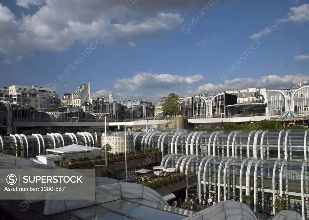 Shopping mall in a city, Les Halles, Paris, France