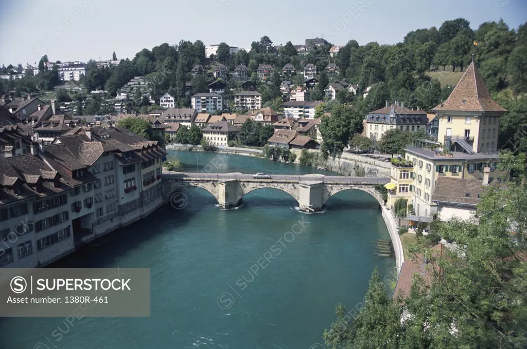 Bridge over a river, Bern, Switzerland