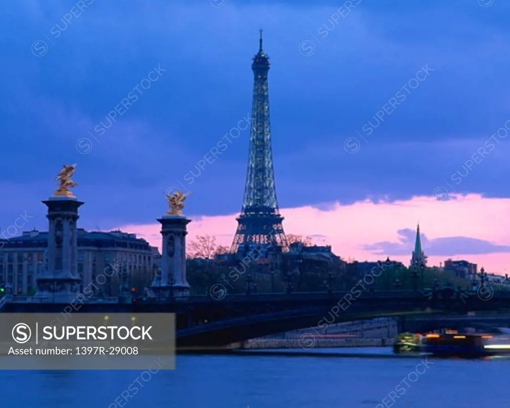 Eiffel Tower Paris France  