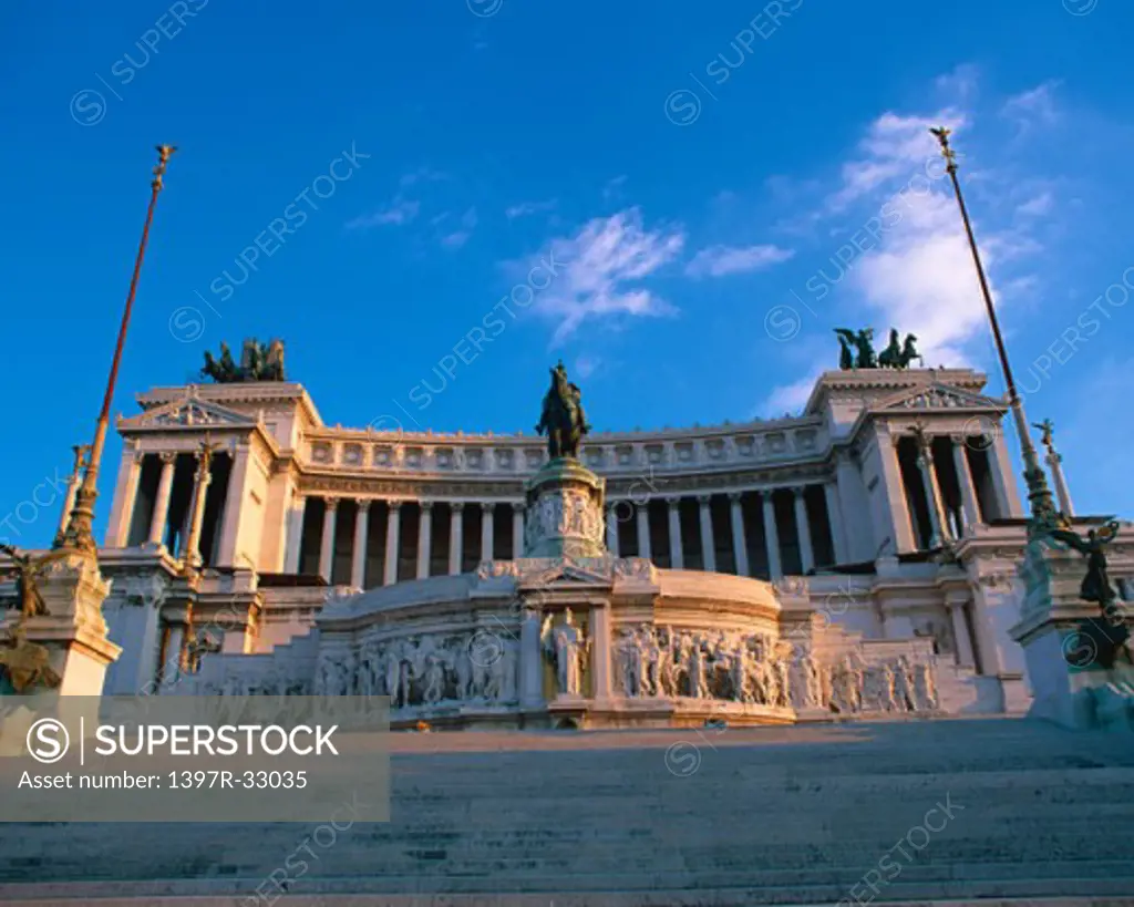 Victor Emmanuel Monument Rome Italy  