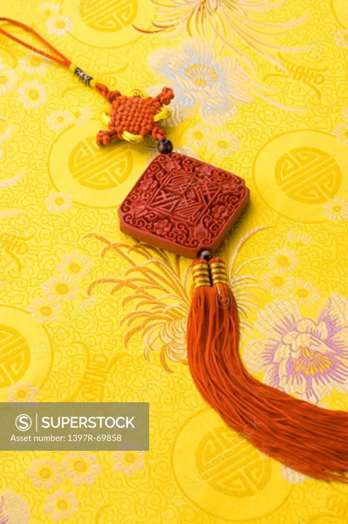 Chinese-style Decoration on traditional cloth