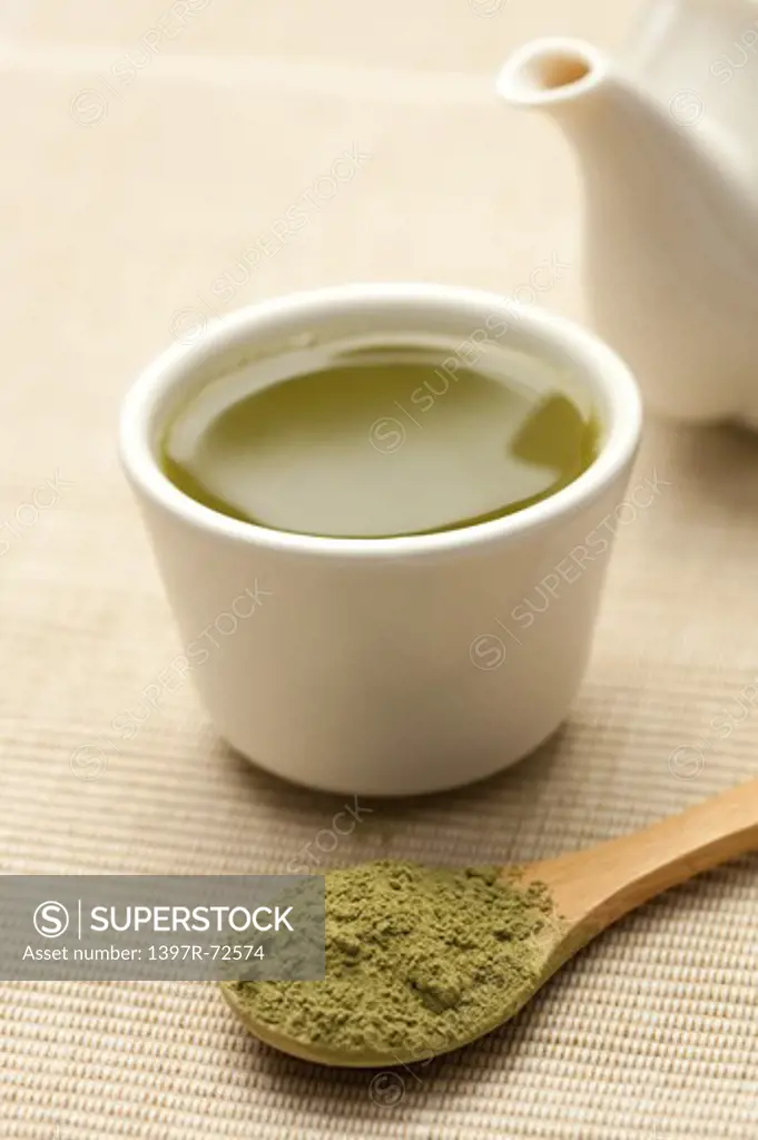Powdered Green Tea, Matcha, Tea,