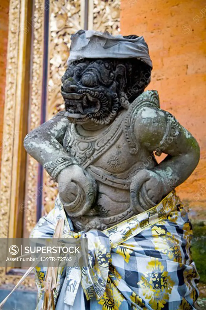 Bali, A sculpture in Ubud Palace