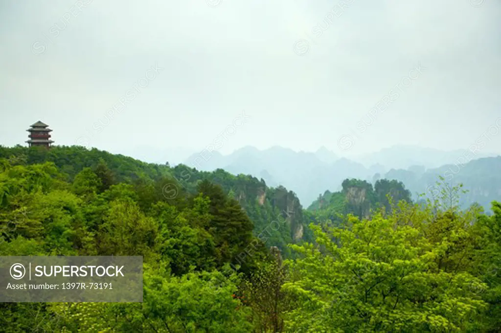 Mt Tianzi, Zhangjiajie, Hunan Province, China, Asia