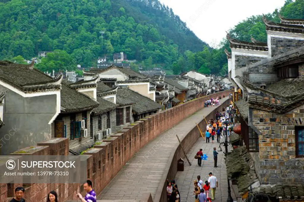 Pheonix Old City, Phoenix County Province, Hunan Province, China, Asia