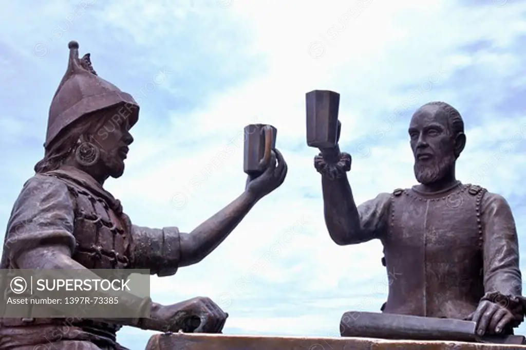 Cebu, Philippines, Asia, Statues in Bohol island