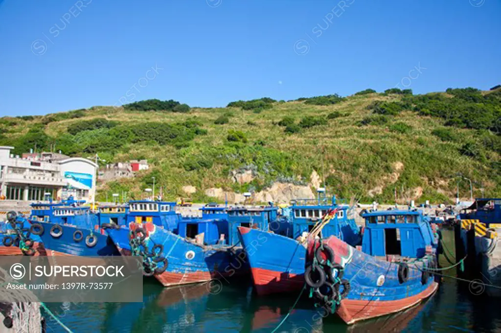 Ships and woods in Matsu