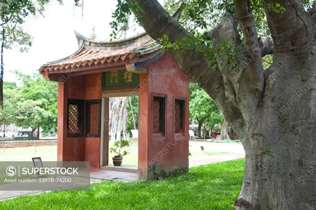 The Temple of Confucius, Tainan, Taiwan, Asia,