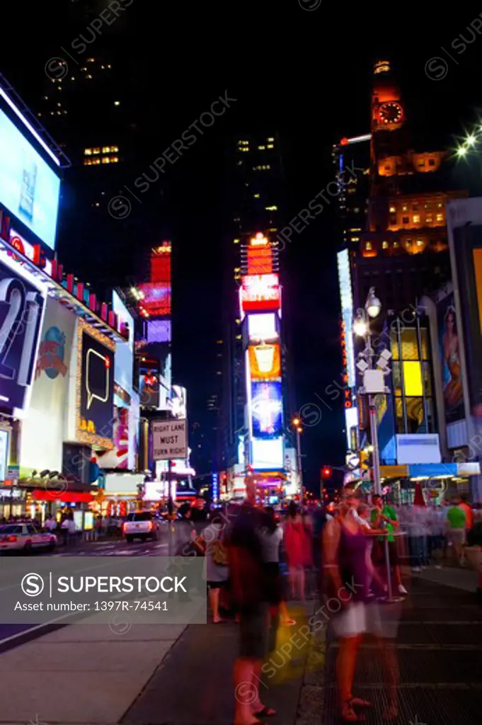 Times Square, Manhattan, New York City, New York State, USA, North America