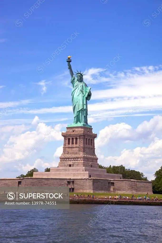 Statue of Liberty, Liberty Island, New York City, New York State, USA, North America
