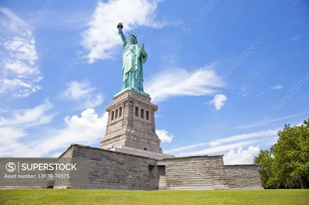 Statue of Liberty, Liberty Island, New York City, New York State, USA, North America