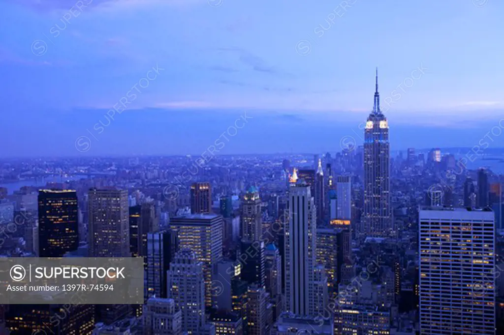 Skyscraper, Manhattan, New York City, New York State, USA, North America