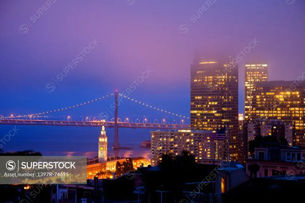 Bay Bridge, San Francisco, California, USA, North America