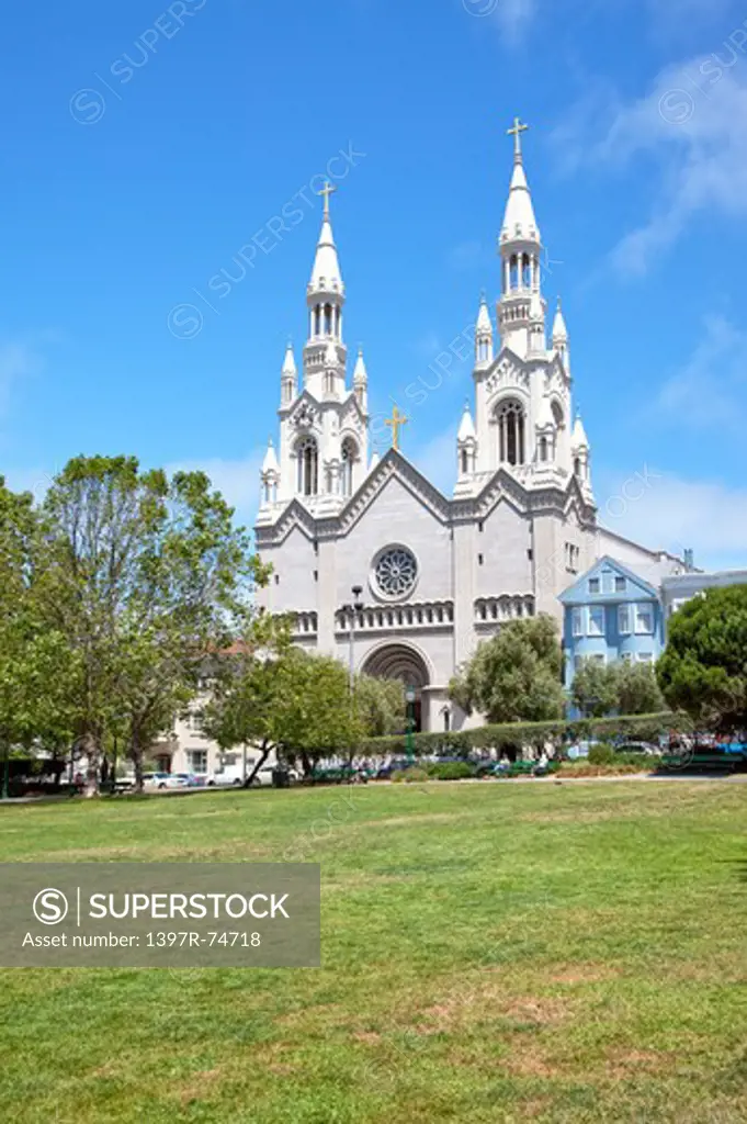 St. Peter & Paul's Cathedral, San Francisco, California, USA, North America