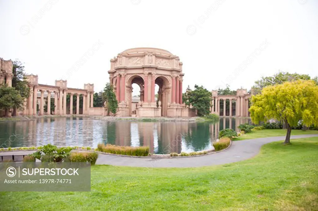 Palace of Fine Arts, San Francisco, California, USA, North America