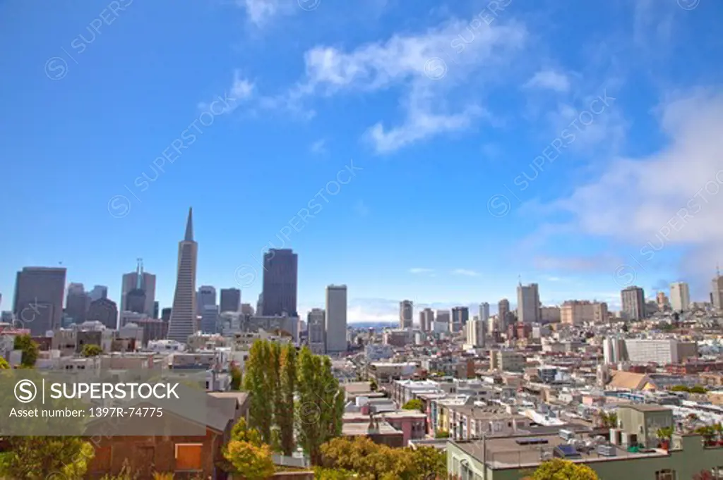 City Street, San Francisco, California, USA, North America