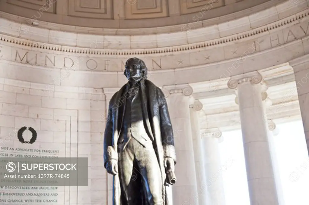 Thomas Jefferson Memorial in Washington DC, USA, North America