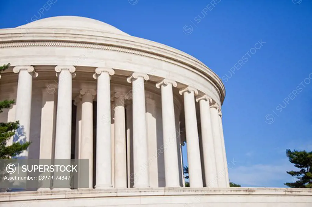 Thomas Jefferson Memorial in Washington DC, USA, North America