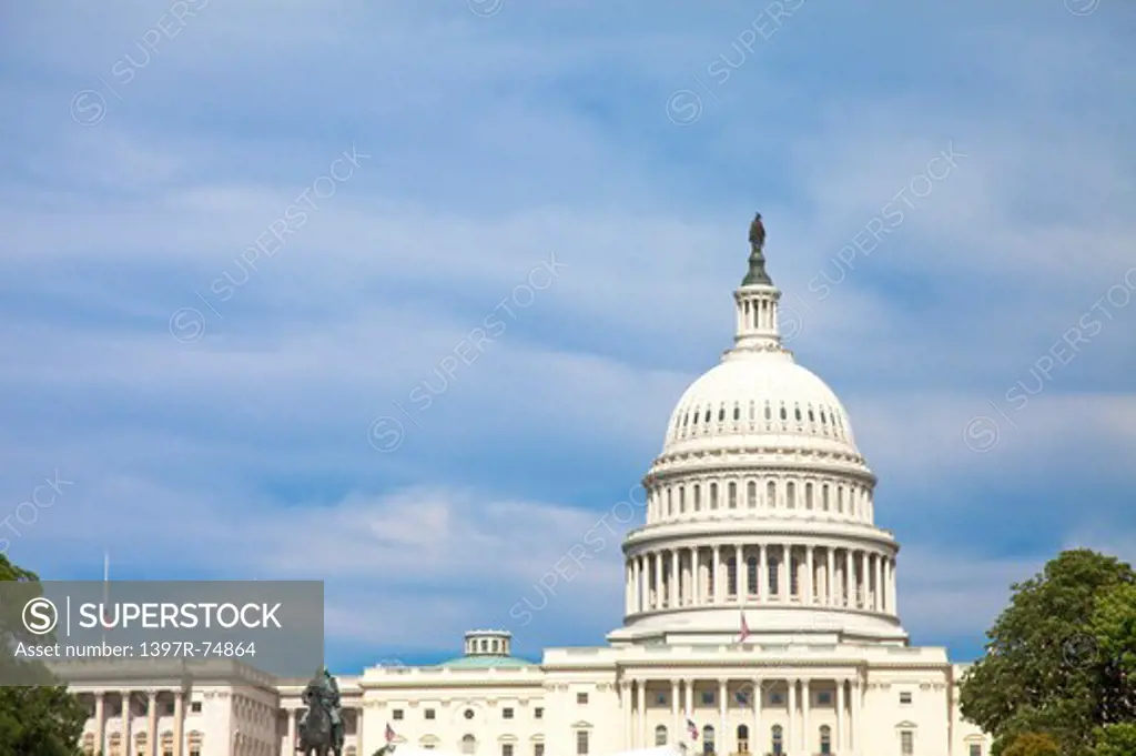 Capitol Building in Washington DC, USA, North America