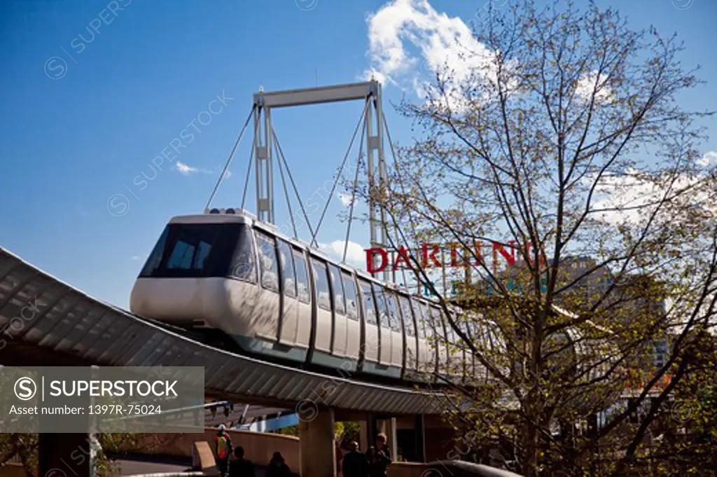 Monorail, Darling Harbor, Urban Scene, Sydney, Australia - Australasia