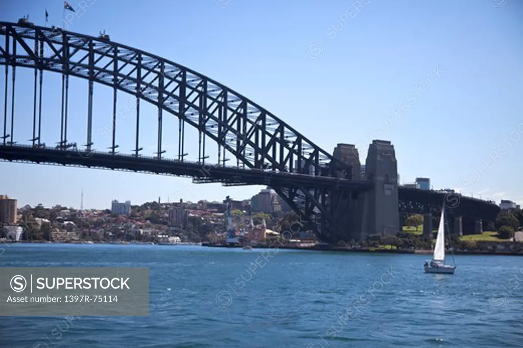 Sydney Harbor Bridge, Bay, Sydney, Australia - Australasia