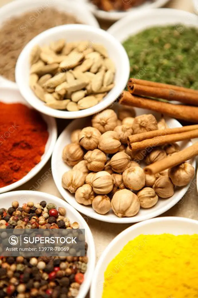 Spice, Pepper, Cardamom, Chili Pepper, Curry Powder, Fennel, Coriander