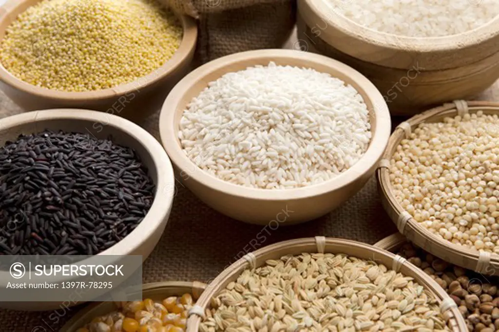 Glutinous Rice, Sorghum, Millet