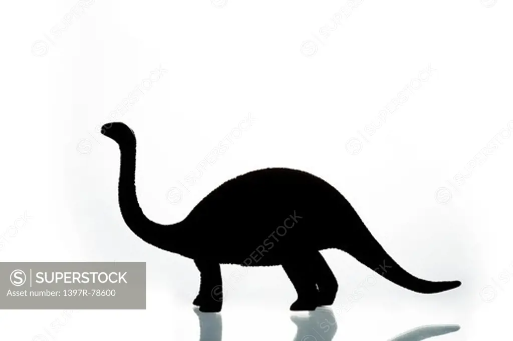 Brontosaurus silhouette