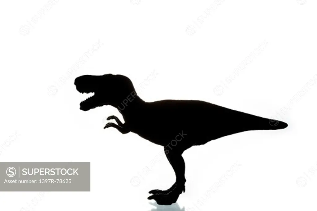 Tyrannosaurus rex silhouette